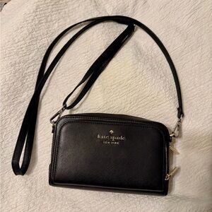 Kate Spade Elegant Black Crossbody Bag